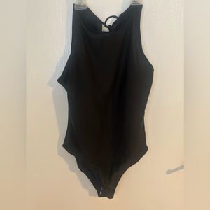 Black size medium never worn swim suit generic brand